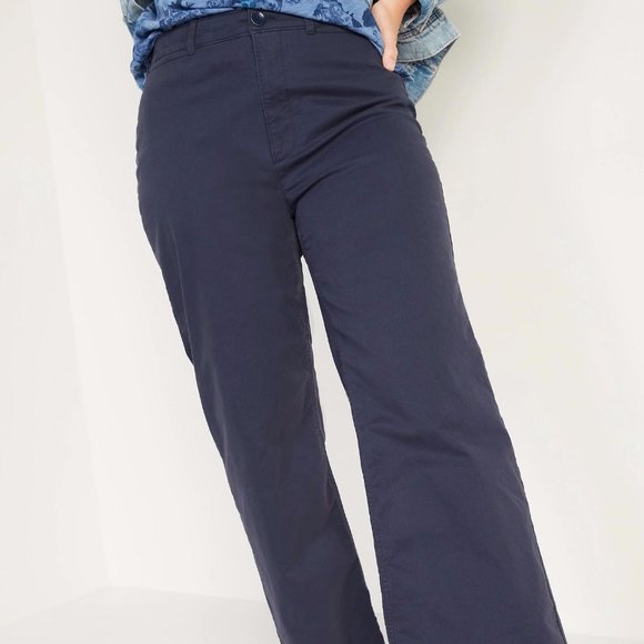 Old Navy Pants - Old Navy Extra High-Waisted Wide-Leg Pants New